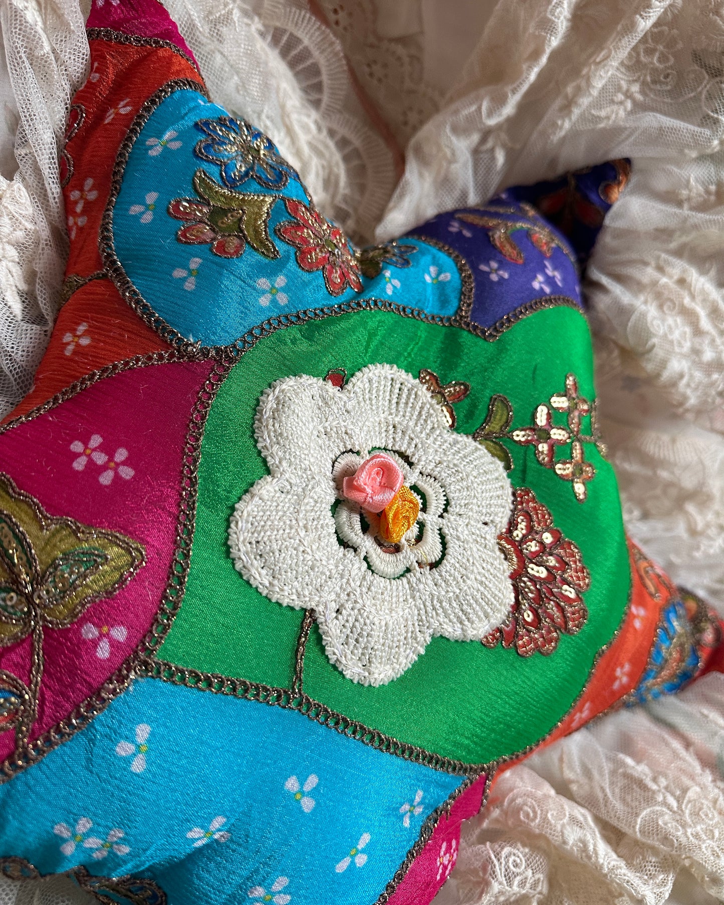 Wonky Star Shaped Pillow in Whimsigoth