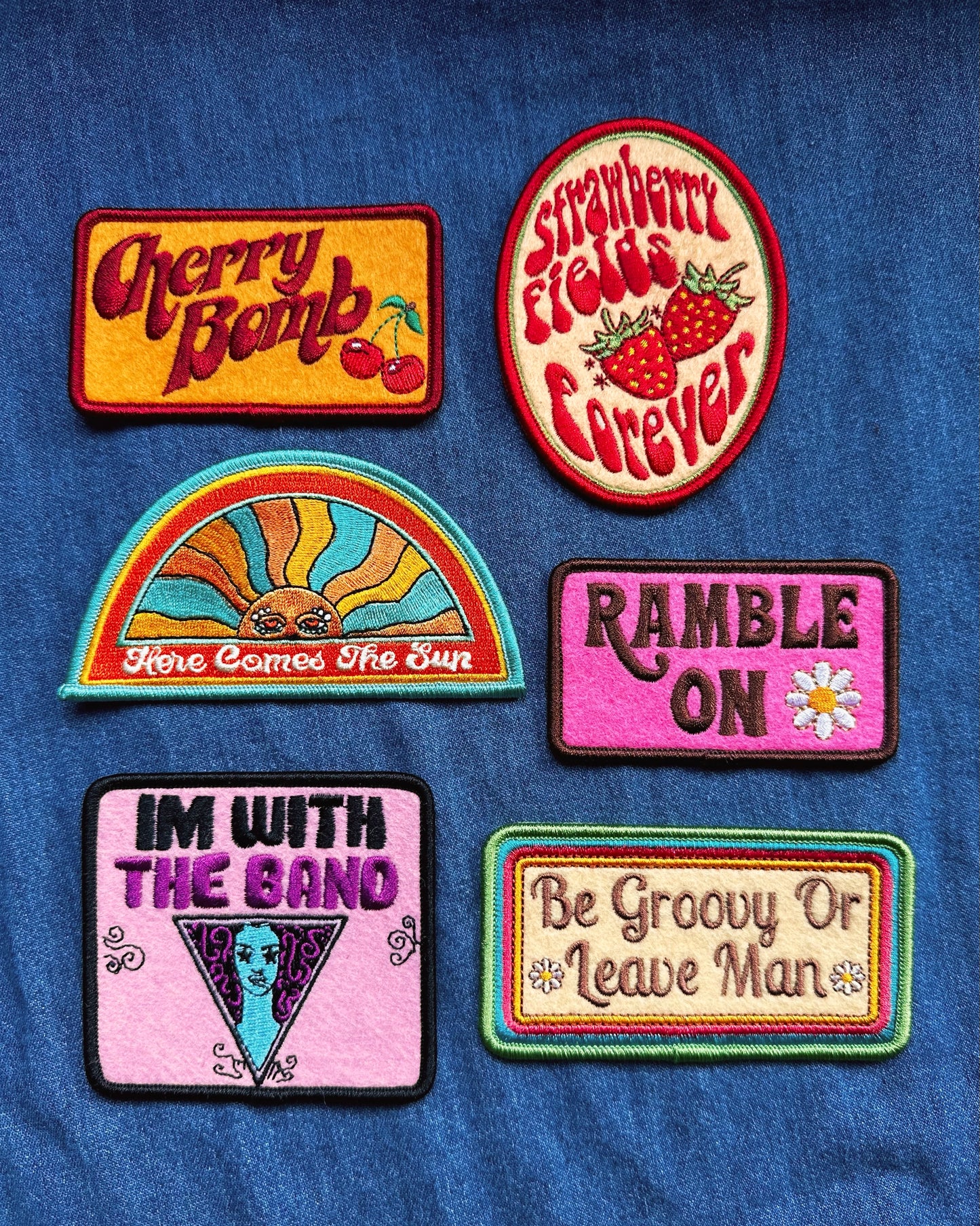 70s Summer Patch Bundle
