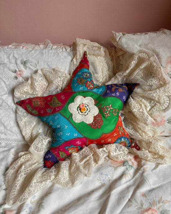 Wonky Star Shaped Pillow in Whimsigoth