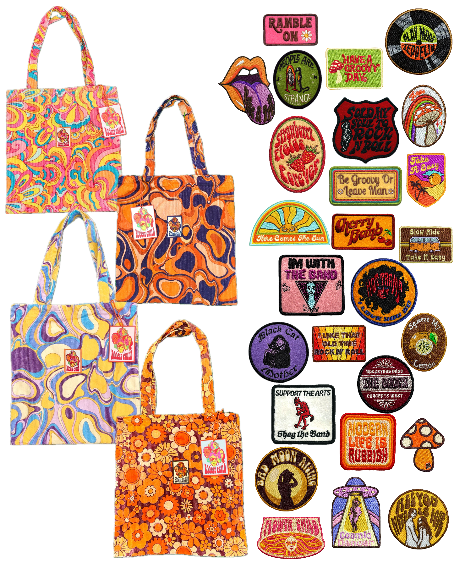 Tote bag + 1 Patch Deal