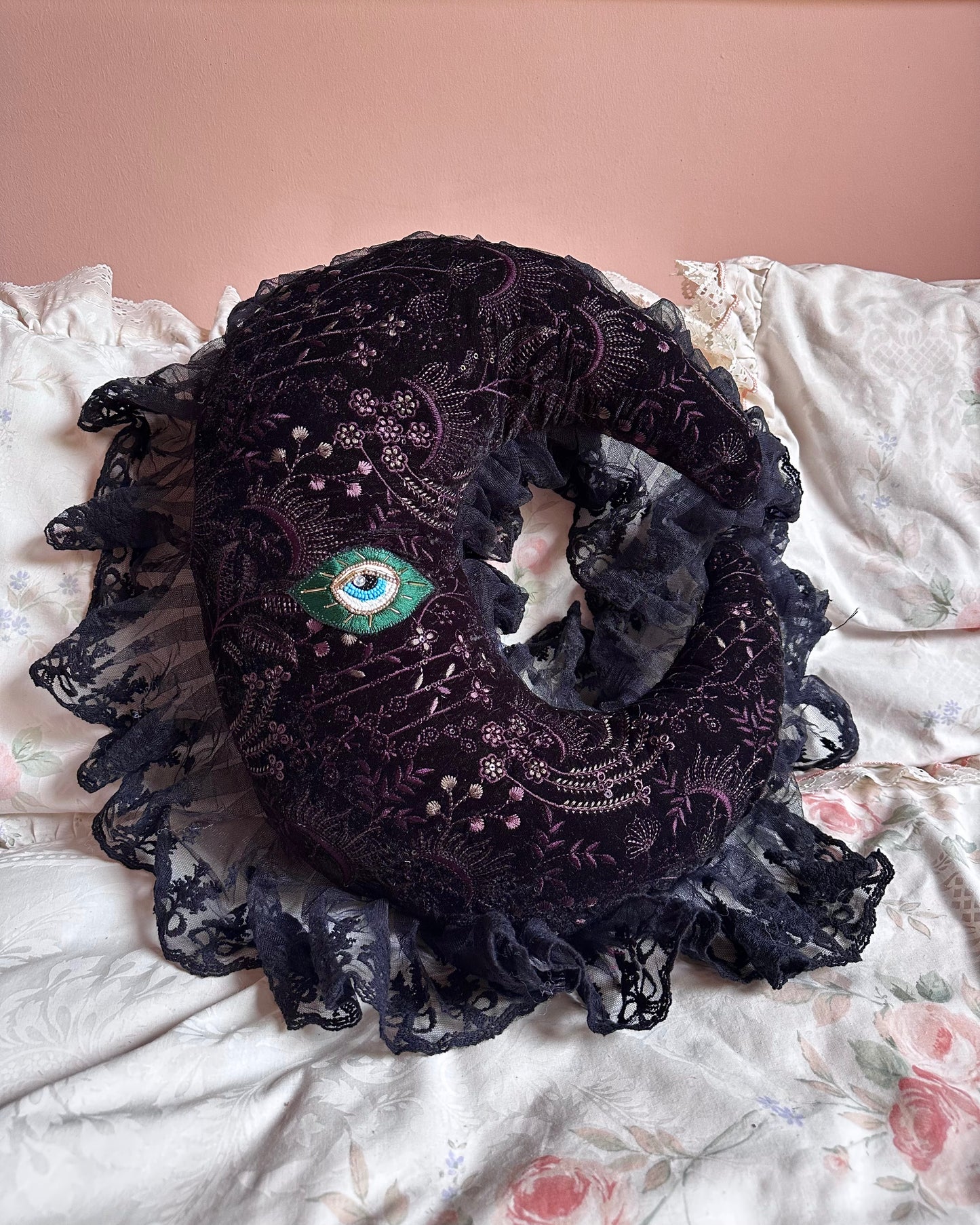 Moonface Pillow in Winnie