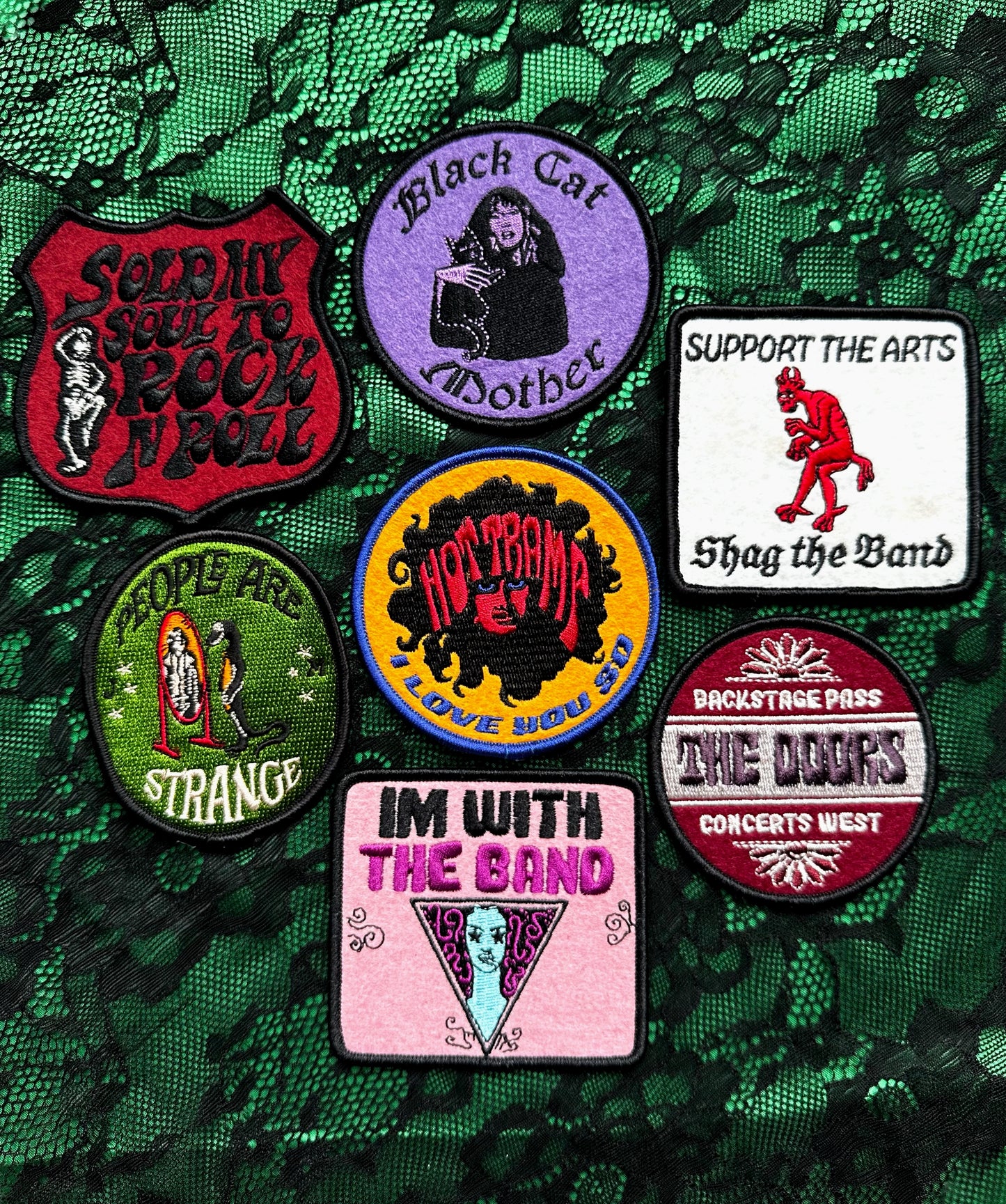 Volume 3. Rock N Roll Patch Bundle