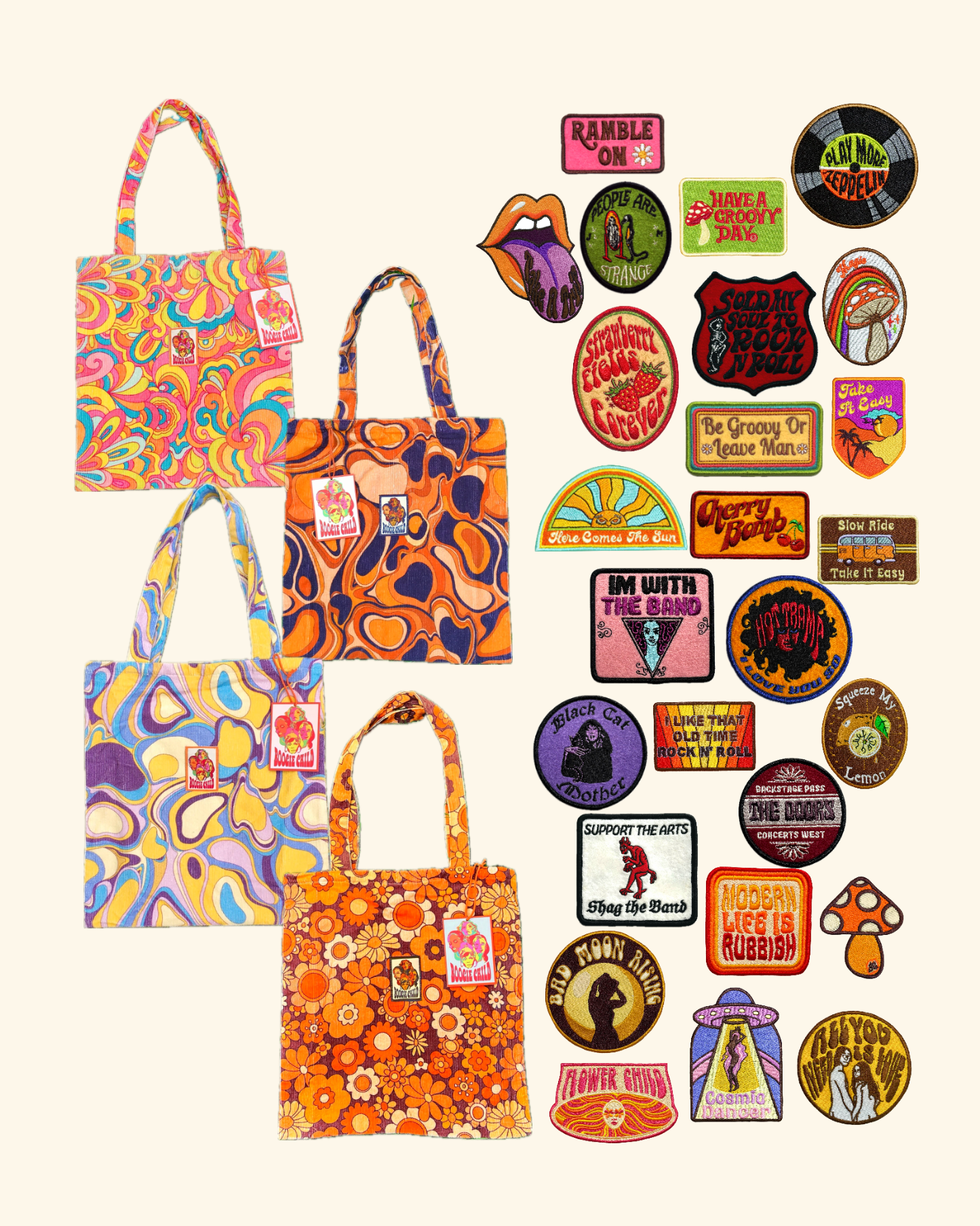 Tote bag + 1 Patch Deal