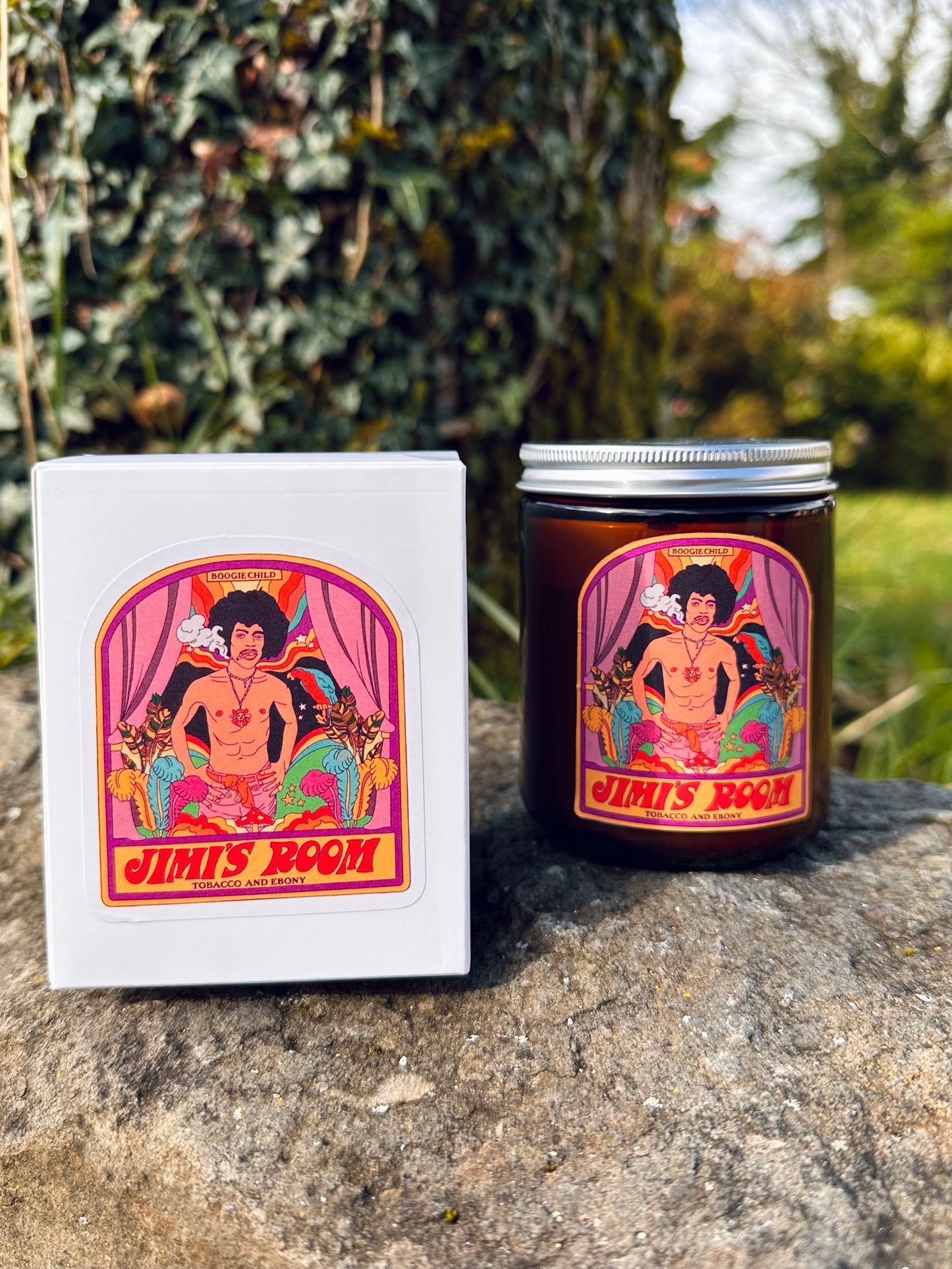 Jimi's Room Candle - Tobacco and Ebony