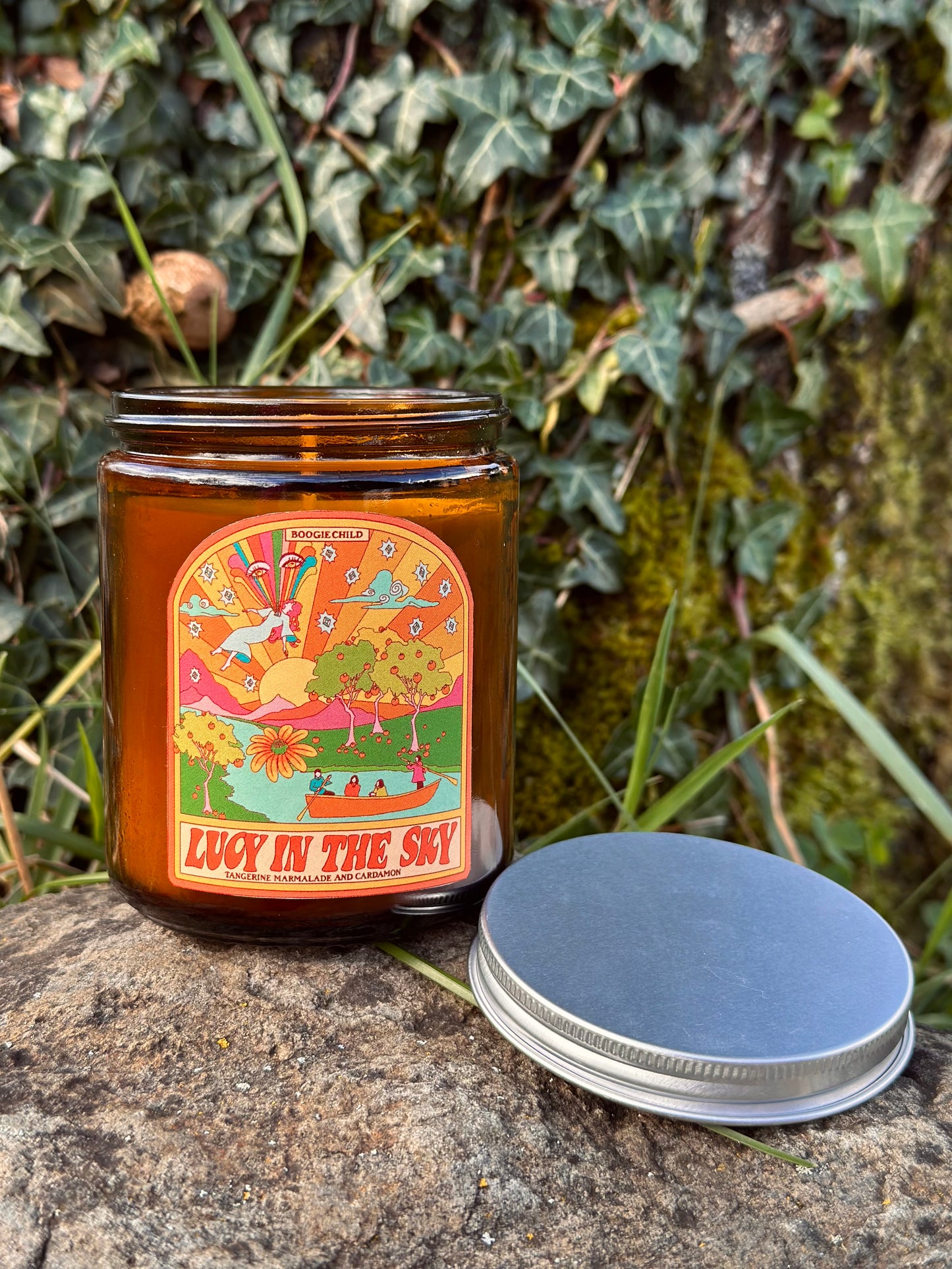Lucy In The Sky Candle - Tangerine Marmalade and Cardamon