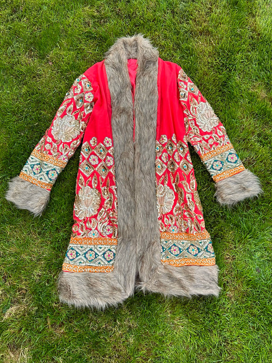Bold As Love Afghan Coat Size L - Unisex