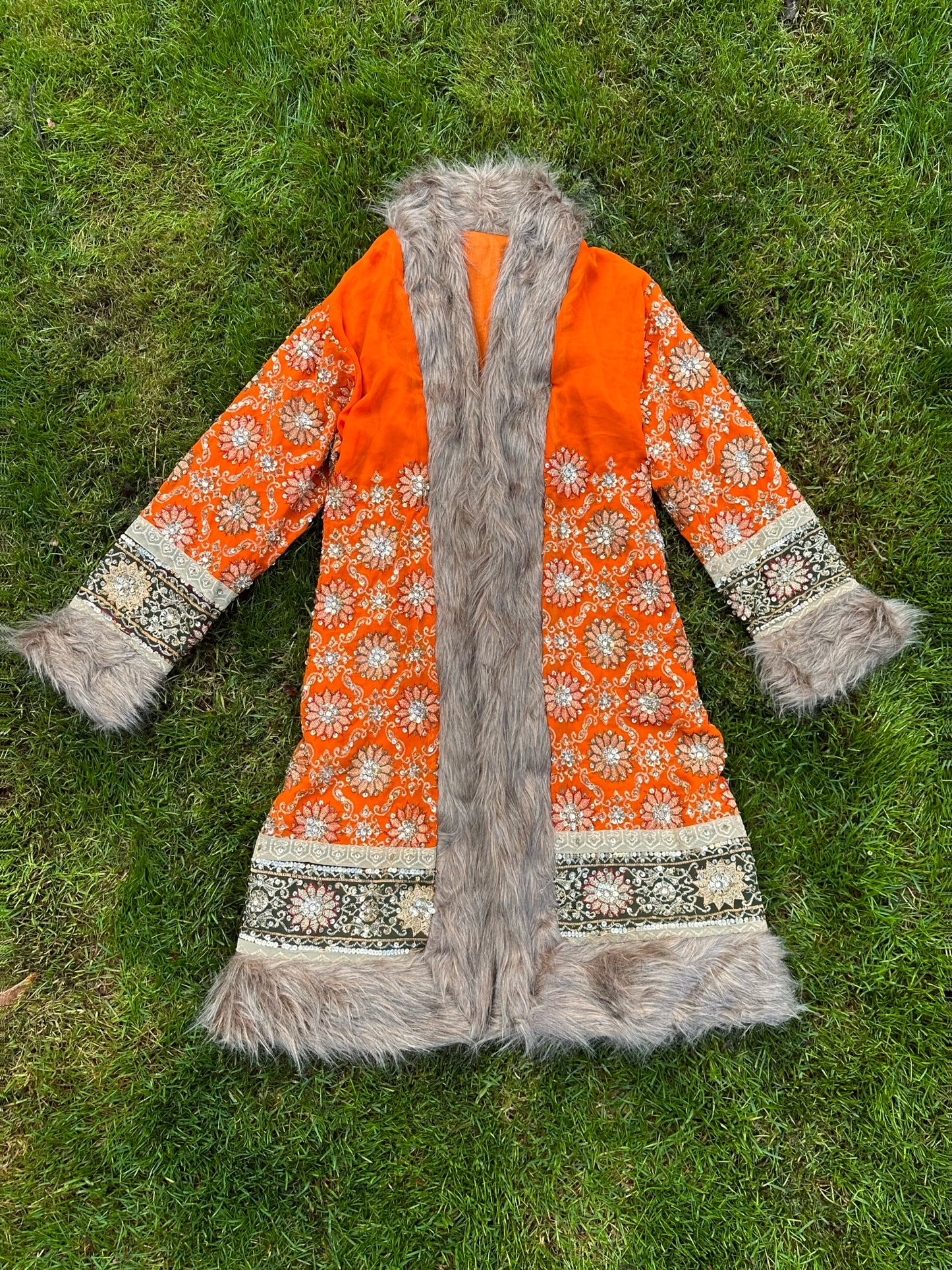 Rubber Soul Afghan Coat Size M-L - Unisex