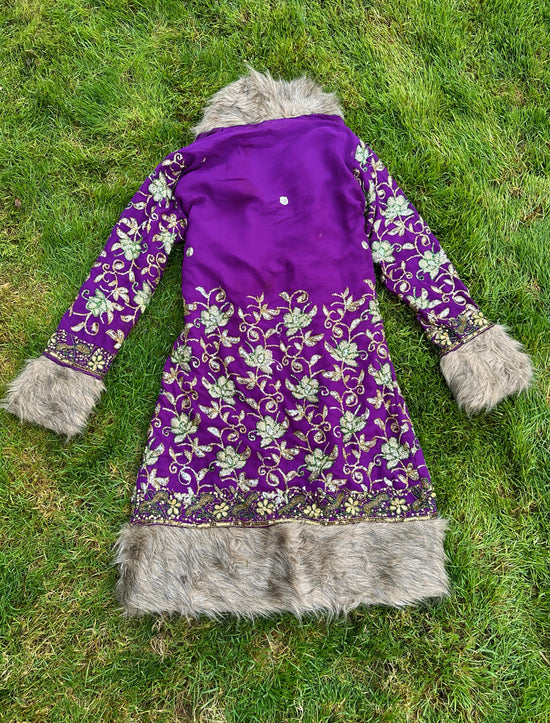Incense and Peppermints Afghan Coat Size L - Unisex