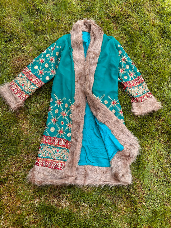 Laurel Canyon Afghan Coat Size M