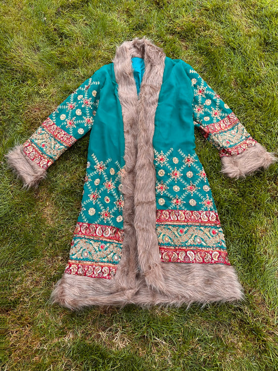Laurel Canyon Afghan Coat Size M