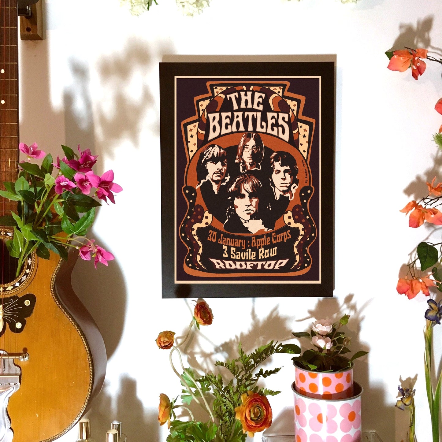 The Beatles Print, Limited Edition - Size A3 / 11.7" × 16.5"