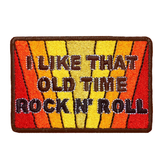 Old Timer Patch The Old Time Rock and Roll Patch – Boogie Child