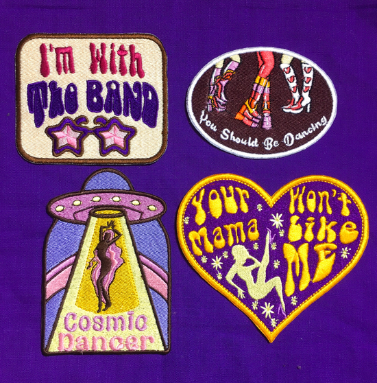 The Cosmic Groupie Patch Pack
