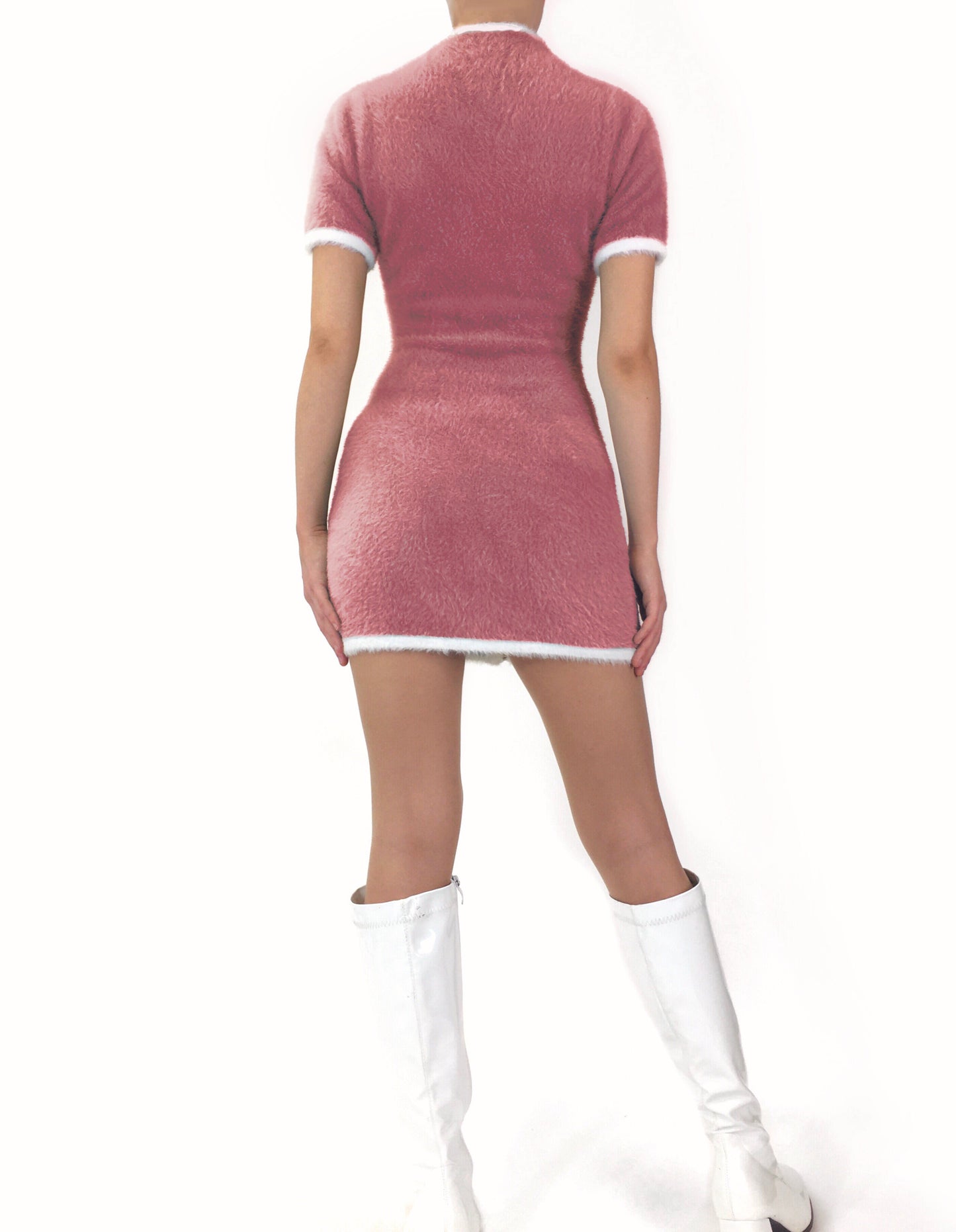 Load image into Gallery viewer, The MOD Knit Mini Dress in Layla
