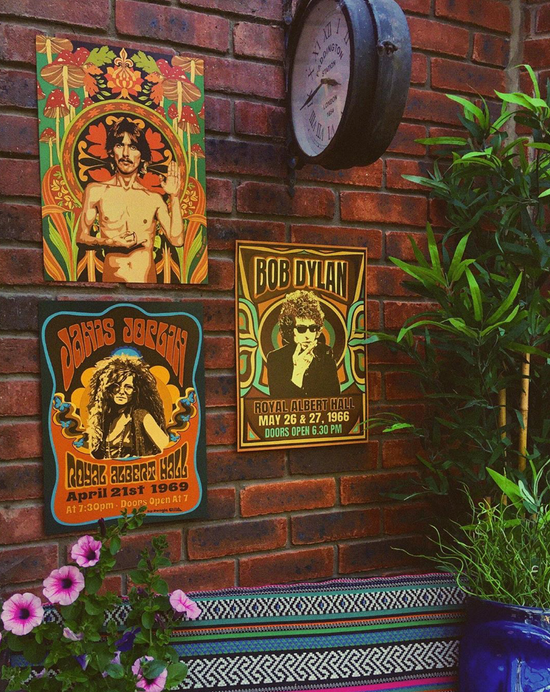 The Janis Print, Royal Albert Hall '69 - Size A3 / 11.7" × 16.5 ...