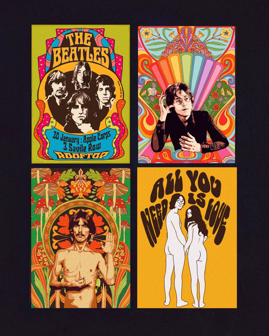 Load image into Gallery viewer, The Beatles Print Bundle (Worth £58.90)
