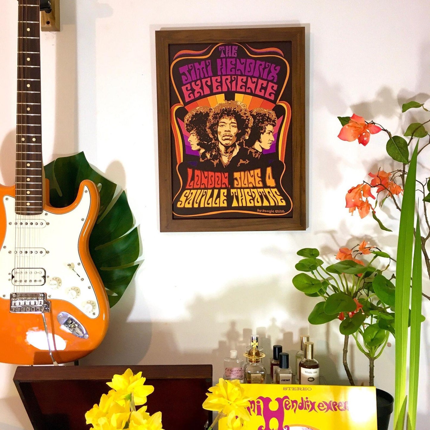 The Jimi Hendrix Print, Saville Theatre '67 - Size A3 / 11.7" × 16.5"